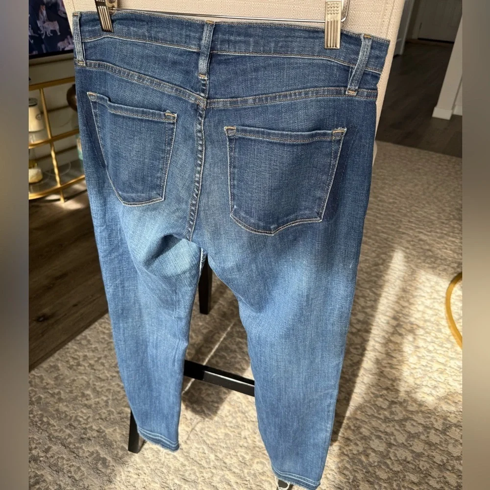 FRAME Denim Le Garcon Jeans Released Hem Boyfriend Primrose, 25